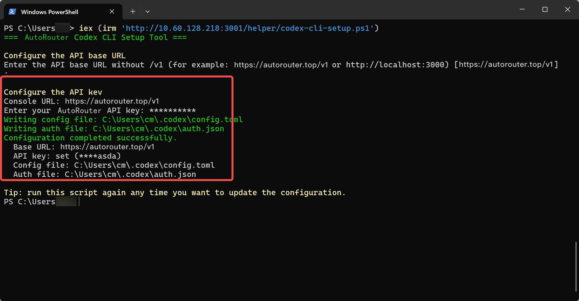 windows-configure